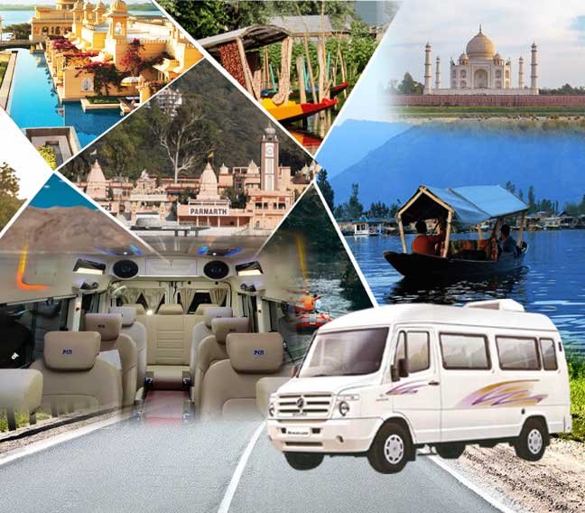 12 seater Tempo Traveller on rent in Gurgaon